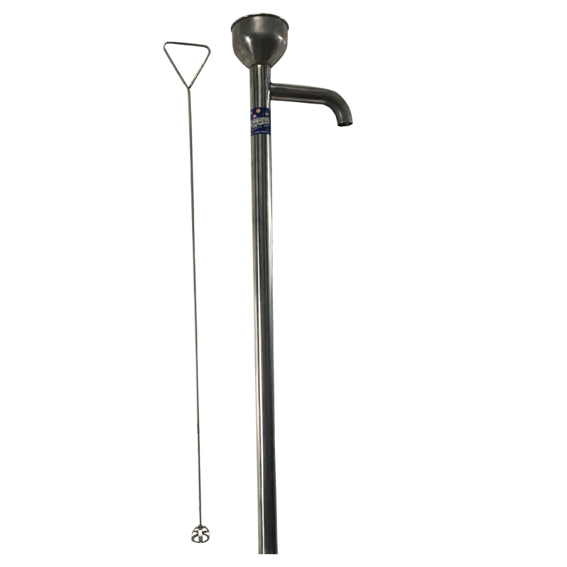 Manual Oil Pumping Stainless Steel Fluid Extractor Hand Metal Long Pump Fuel Liquid Transfer Gas Sunction For 200L Barrel Bucket
Manual Oil Pumping Stainless Steel Fluid Extractor Hand Metal Long Pump Fuel Liquid Transfer Gas Sunction For 200L Barrel Bucket