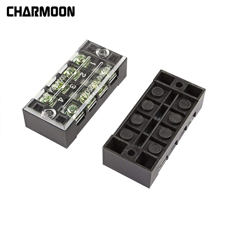3Pcs Dual Row 4 Position 600V 15A/25A/45A Screw Terminal Electric Barrier Strip Block
3Pcs Dual Row 4 Position 600V 15A/25A/45A Screw Terminal Electric Barrier Strip Block