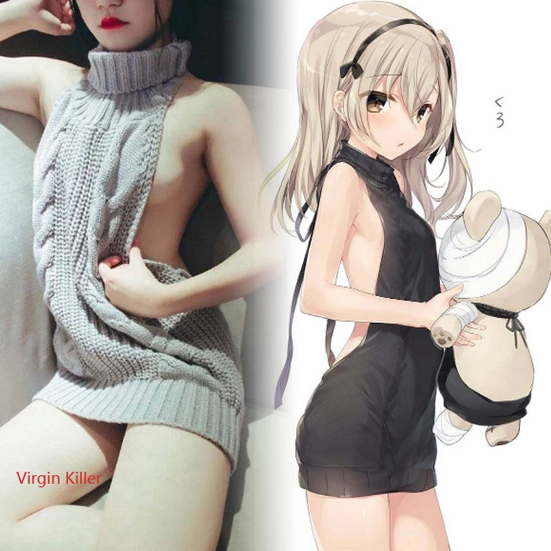 Virgin killer sweater rimjob