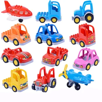 1Pcs Big Duploe Block Set DIY Toys Compatible With Duploe Baseplate Car Building Blocks Figure Education Toys For Kids Children
1Pcs Big Duploe Block Set DIY Toys Compatible With Duploe Baseplate Car Building Blocks Figure Education Toys For Kids Children