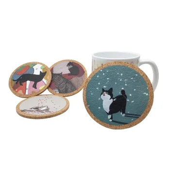 Cute Cartoon Cat Cup Mat Cork Coaster Slip Insulation Pad Placemat Mug Cushion Table Decoration Party Favor Souvenirs ZA6498
Cute Cartoon Cat Cup Mat Cork Coaster Slip Insulation Pad Placemat Mug Cushion Table Decoration Party Favor Souvenirs ZA6498