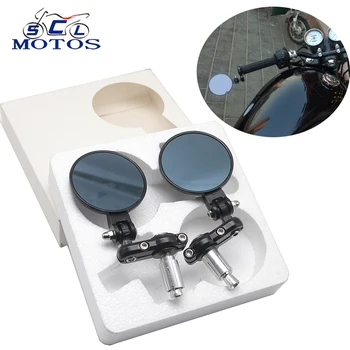 Sclmotos- 1 Pair 7/8" Motorcycle Rearview Mirror Round Handlebar Bar End Rear View Side Mirror Motorbike Cafe Racer Street Bike
Sclmotos- 1 Pair 7/8" Motorcycle Rearview Mirror Round Handlebar Bar End Rear View Side Mirror Motorbike Cafe Racer Street Bike