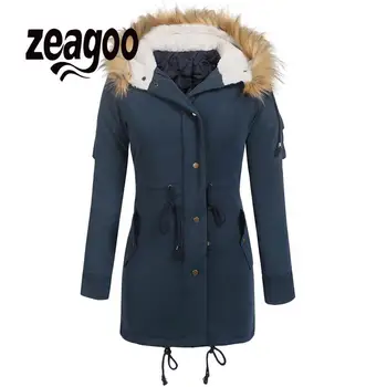 zeagoo Solid Casual Artificial Fur Hooded Long Sleeve Women Waist Drawstring Zipper Pocket Warm Coat Outwear
zeagoo Solid Casual Artificial Fur Hooded Long Sleeve Women Waist Drawstring Zipper Pocket Warm Coat Outwear