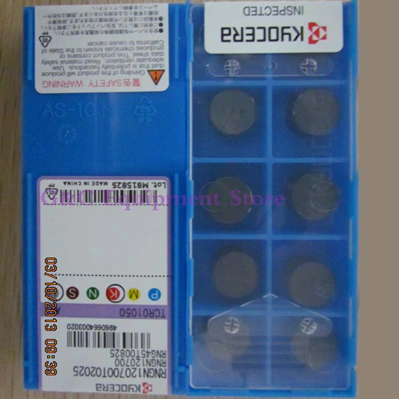 NEW 10PCS/LOT ORIGINAL RNGN120700 A65 CARBIDE INSERTS RNGN120700T02025 A65 CNC TOOL PART
NEW 10PCS/LOT ORIGINAL RNGN120700 A65 CARBIDE INSERTS RNGN120700T02025 A65 CNC TOOL PART