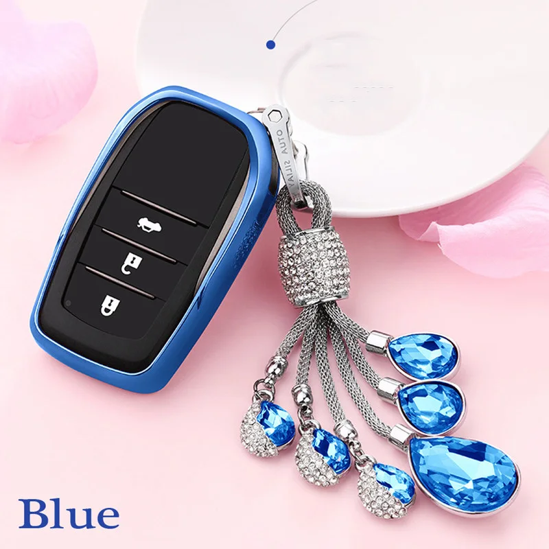 New Soft TPU Key Cover Case For Toyota Chr C-hr Land Cruiser 200 Avensis Auris Corolla 2&3 Car Key Protection keychain keyring
New Soft TPU Key Cover Case For Toyota Chr C-hr Land Cruiser 200 Avensis Auris Corolla 2&3 Car Key Protection keychain keyring