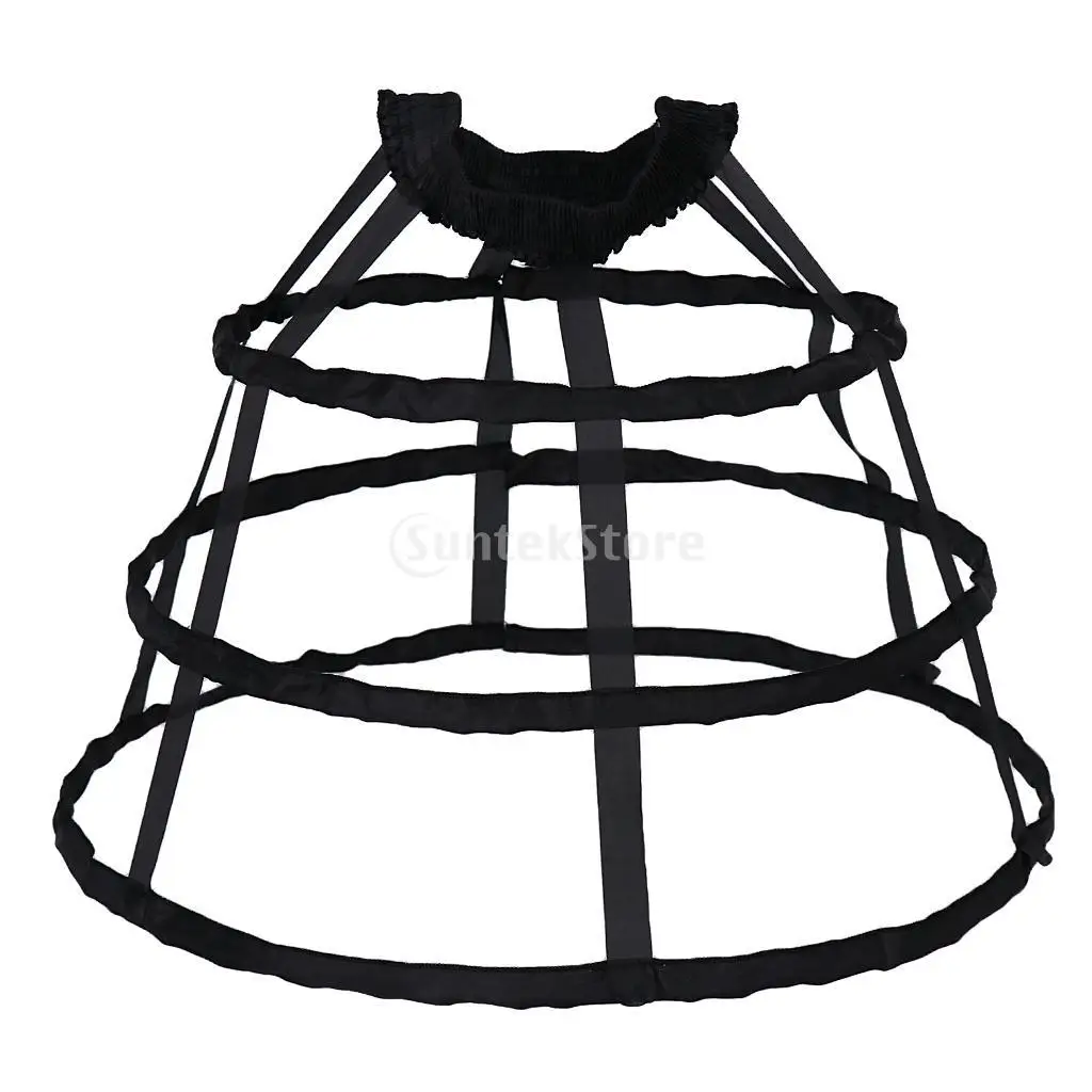 Women Cosplay Lolita Dress Petticoat 3 Hoop Crinoline Cage Bustle Gothic Victorian ROCOCO Dress Underskirt Pannier Accessories
Women Cosplay Lolita Dress Petticoat 3 Hoop Crinoline Cage Bustle Gothic Victorian ROCOCO Dress Underskirt Pannier Accessories