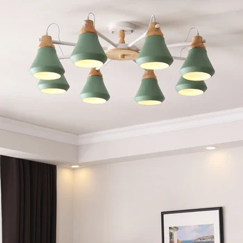 MDWELL New Arrival LED Ceiling Lights For Living Room Bedroom White Wooden Lustre Metal Ceiling Modern Lustres E27 Lustres
MDWELL New Arrival LED Ceiling Lights For Living Room Bedroom White Wooden Lustre Metal Ceiling Modern Lustres E27 Lustres