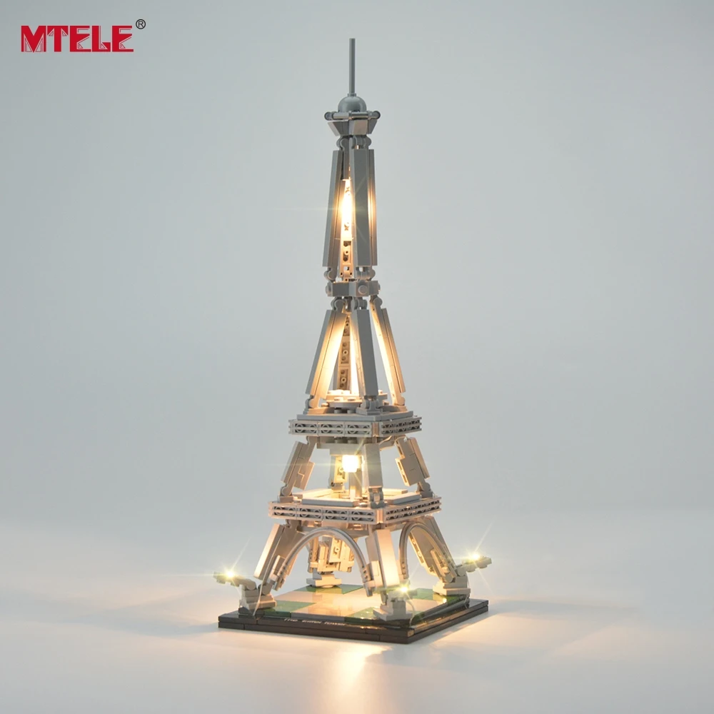 MTELE Led Light Kit For Architecture The Eiffel Tower Light Set Compatible With 21019 (NOT Include The Model)
MTELE Led Light Kit For Architecture The Eiffel Tower Light Set Compatible With 21019 (NOT Include The Model)