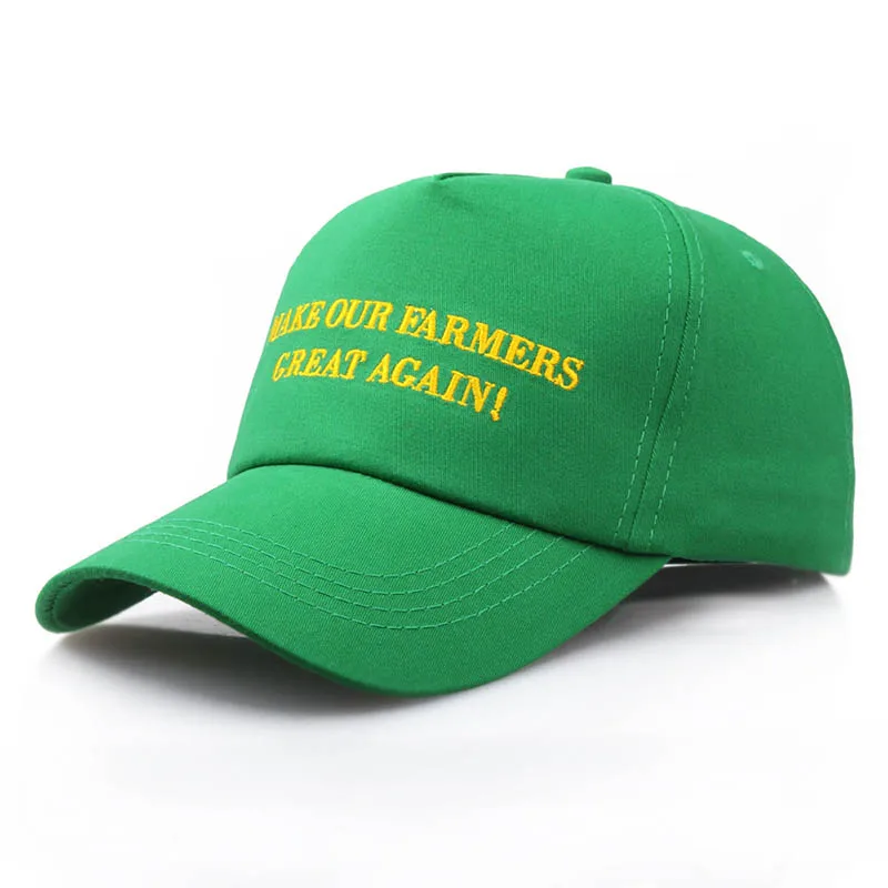 100% Cotton MAKE OUR FARMER GREAT AGAIN Trump Cap Baseball Cap Casual Hat Snapback For President Sun Hat Trucker hat Adjustable
100% Cotton MAKE OUR FARMER GREAT AGAIN Trump Cap Baseball Cap Casual Hat Snapback For President Sun Hat Trucker hat Adjustable