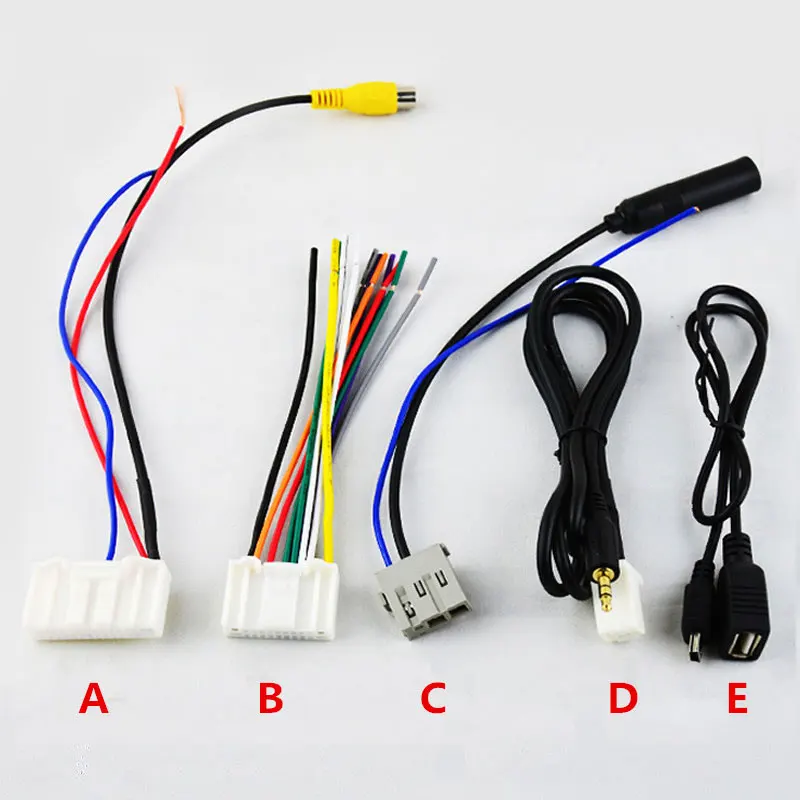 Car Stereo CD/Player Wiring Harness Adapter Plug (AUX USB Rear Camera...) For Nissan/Teana/X-Trail/Qashqai OEM Factory Radio CD
Car Stereo CD/Player Wiring Harness Adapter Plug (AUX USB Rear Camera...) For Nissan/Teana/X-Trail/Qashqai OEM Factory Radio CD