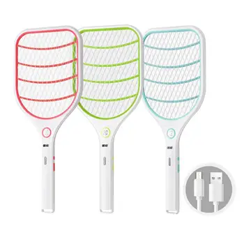 Home Electric Fly Mosquito Swatter Mini Bug Zapper USB Charging Triple-Layer Safety Mosquito Flies Killer Battery Trap Swatter
Home Electric Fly Mosquito Swatter Mini Bug Zapper USB Charging Triple-Layer Safety Mosquito Flies Killer Battery Trap Swatter