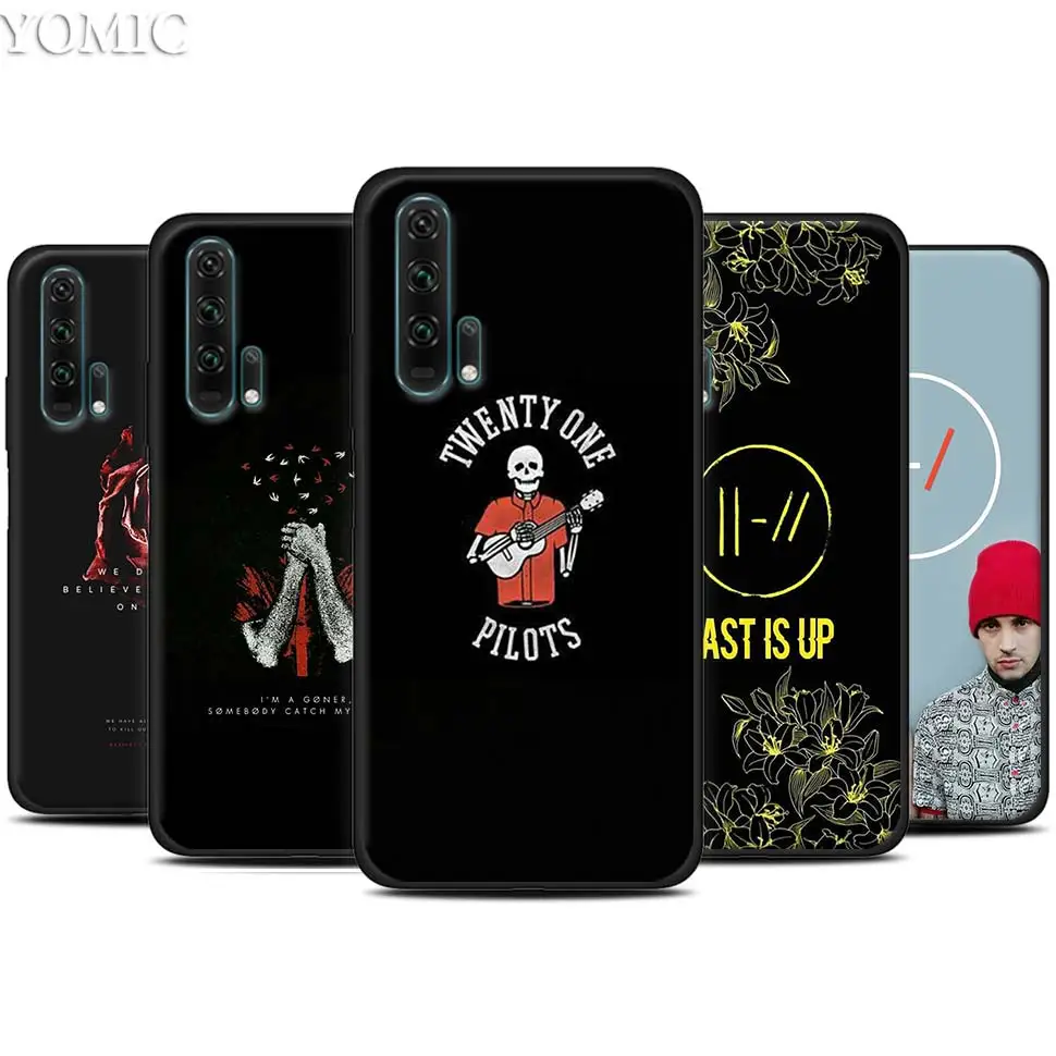 Rock band Twenty One Pilots Black Silicone Case for Huawei Honor 20 Pro 10 20 Lite 20i V20 8X 8C 8A 8S Play Enjoy 9e 9s Case
Rock band Twenty One Pilots Black Silicone Case for Huawei Honor 20 Pro 10 20 Lite 20i V20 8X 8C 8A 8S Play Enjoy 9e 9s Case