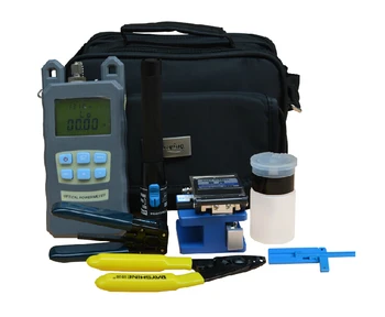 12 In 1 FTTH Fiber Optic Tool Kit with FC-6S Fiber Cleaver and Miller Wire stripper 10MW Fiber Fault detector Fiber Power meter
12 In 1 FTTH Fiber Optic Tool Kit with FC-6S Fiber Cleaver and Miller Wire stripper 10MW Fiber Fault detector Fiber Power meter