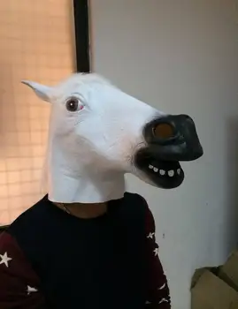 2015 new Horse Head Mask Latex Animal Costume Prop Gangnam Style For Halloween Mask for party Birthday party Mask
2015 new Horse Head Mask Latex Animal Costume Prop Gangnam Style For Halloween Mask for party Birthday party Mask