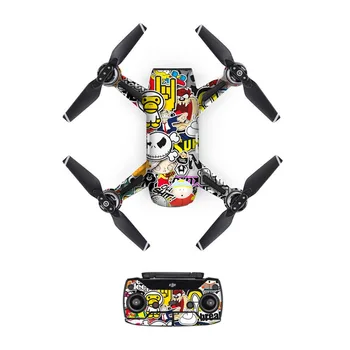 Waterproof DJI Mavic Spark Stickers Battery Decal Remote Controller Skin Full Set Drone Body Sticker for DJI Spark Skin Graffiti
Waterproof DJI Mavic Spark Stickers Battery Decal Remote Controller Skin Full Set Drone Body Sticker for DJI Spark Skin Graffiti