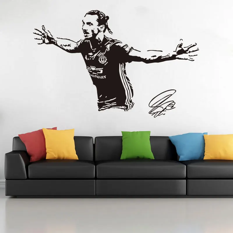 Zlatan Ibrahimovic Swedish Sweden Football Player Decal Wall Sticker Picture Decal Decor Mural 5614
Zlatan Ibrahimovic Swedish Sweden Football Player Decal Wall Sticker Picture Decal Decor Mural 5614