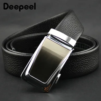 Deepeel 3.5*110-120cm High-quality First Layer Leather Belt Men Metal Automatic Buckle Leather Belt DIY Formal Business Jeans
Deepeel 3.5*110-120cm High-quality First Layer Leather Belt Men Metal Automatic Buckle Leather Belt DIY Formal Business Jeans