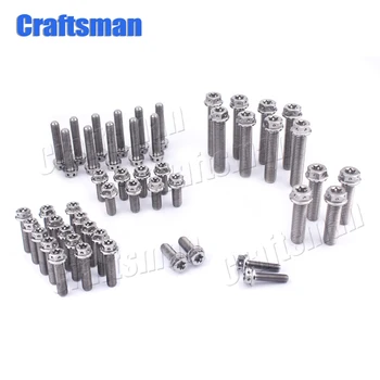 50Pcs Titanium Bolt M5x20mm M6x16 20 25 30mm M8x30 40mm Inner Torx Head Ti Screw for Most KTM Motorcycle Front Axle Kit Bolts
50Pcs Titanium Bolt M5x20mm M6x16 20 25 30mm M8x30 40mm Inner Torx Head Ti Screw for Most KTM Motorcycle Front Axle Kit Bolts
