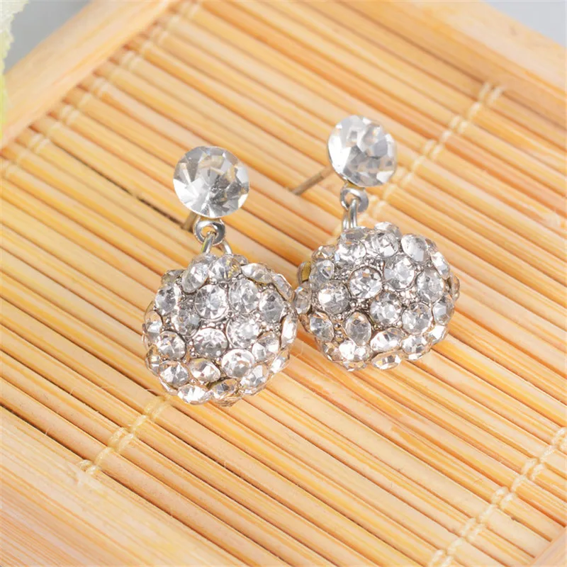 Top Statement Stud Earrings Geometric Earrings For Women Crystal Luxury Wedding Silver Color Rhinestone Ball Earring Jewelry
Top Statement Stud Earrings Geometric Earrings For Women Crystal Luxury Wedding Silver Color Rhinestone Ball Earring Jewelry