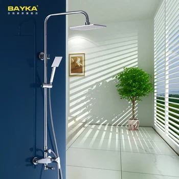 Bathroom Shower Set Brass Chrome Wall Mounted Shower Faucet 8" Shower Head Water Saving Nozzle Aerator High Pressure Shower Set
Bathroom Shower Set Brass Chrome Wall Mounted Shower Faucet 8" Shower Head Water Saving Nozzle Aerator High Pressure Shower Set
