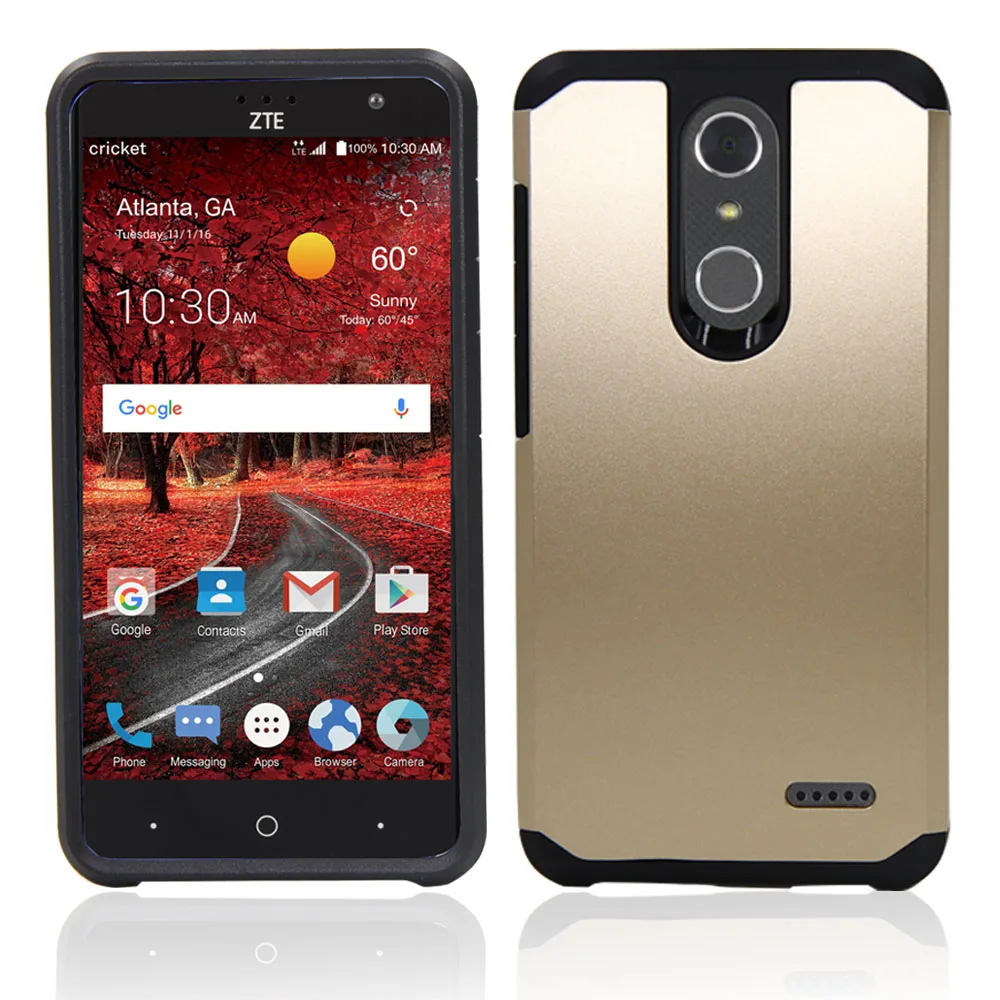 2 In 1 Silicone TPU + Hard PC Hybrid Armor Case Shockproof Protective Cover For ZTE Grand X4 Z956 / Blade Spark Z971 5.5inch
2 In 1 Silicone TPU + Hard PC Hybrid Armor Case Shockproof Protective Cover For ZTE Grand X4 Z956 / Blade Spark Z971 5.5inch