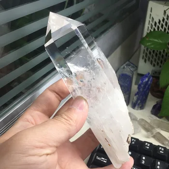 High Quality Natural Crystal 361g Transparent Quartz Crystal Point Healing Hexagonal Wand Treatment Lucky Stone #A516
High Quality Natural Crystal 361g Transparent Quartz Crystal Point Healing Hexagonal Wand Treatment Lucky Stone #A516