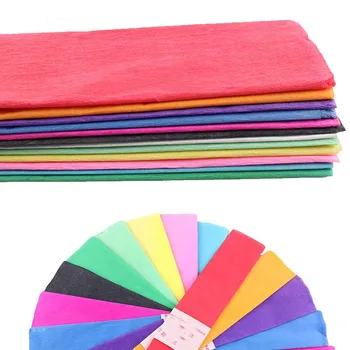 Wrinkle Paper Roll Craft Crepe Paper Kindergarten Solid Color Handmade Origami Crinkled Crepe Paper Party Decoration 75*53cm 
Wrinkle Paper Roll Craft Crepe Paper Kindergarten Solid Color Handmade Origami Crinkled Crepe Paper Party Decoration 75*53cm