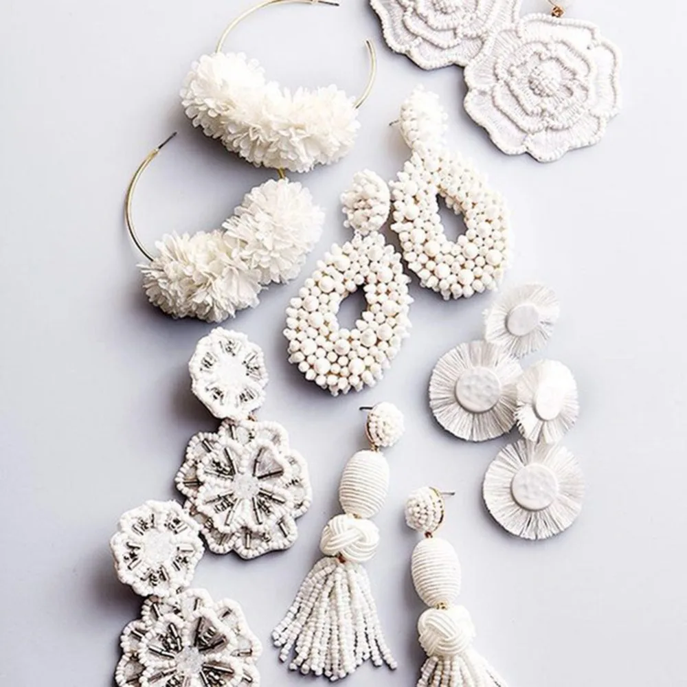 Vedawas Boho BA Trendy Handmade Beaded Earrings Jewelry Women Wedding Tassel Fringed Drop Dangle Earring Party Gifts xg2566
Vedawas Boho BA Trendy Handmade Beaded Earrings Jewelry Women Wedding Tassel Fringed Drop Dangle Earring Party Gifts xg2566