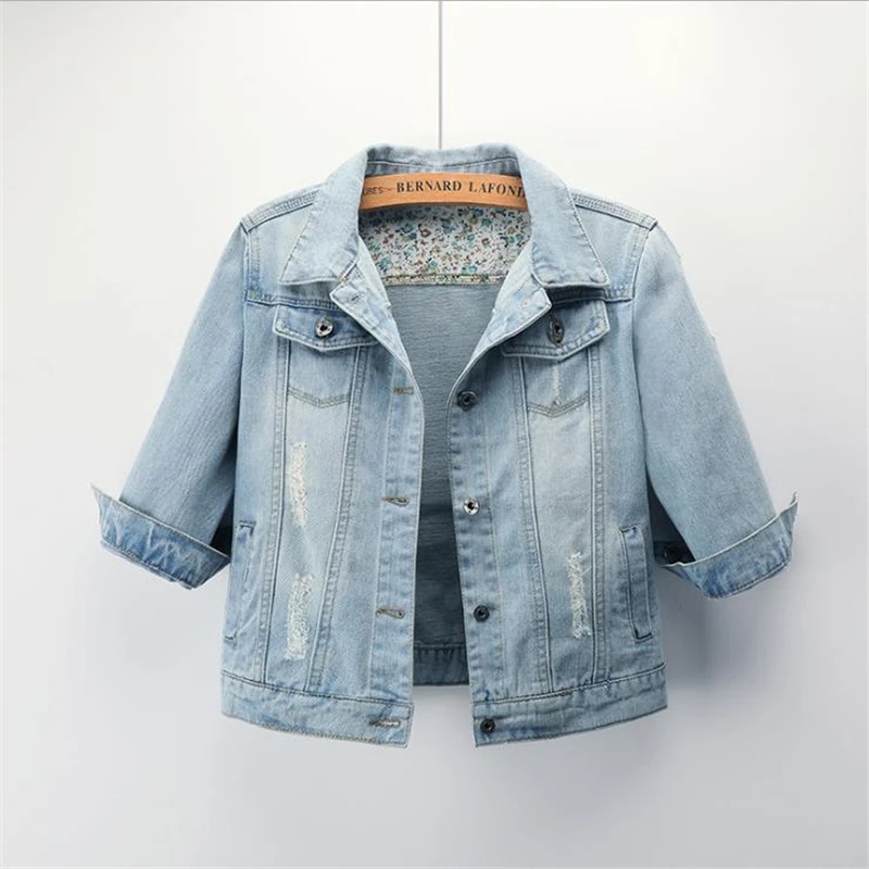 Spring Plus Size Denim Jackets Female Denim Coats Overcoat Outerwear Tops Woman Fall Oversized Vaquero Abrigo Lady Slim Manteau
Spring Plus Size Denim Jackets Female Denim Coats Overcoat Outerwear Tops Woman Fall Oversized Vaquero Abrigo Lady Slim Manteau