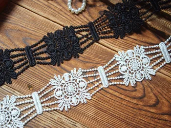 4cm wide-15yards/lot Diy Craft Off White Black Water soluble Embroidered Lace Trim Venise Lace Trim Lace Ribbon Lovely
4cm wide-15yards/lot Diy Craft Off White Black Water soluble Embroidered Lace Trim Venise Lace Trim Lace Ribbon Lovely