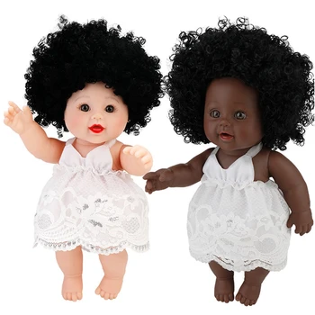 1/12 Doll for Girls 12 Inch Fashion Vinyl Play Baby Dolls for Kids Girls Birthday Gift White Skin/Black Skin Lovely Toys
1/12 Doll for Girls 12 Inch Fashion Vinyl Play Baby Dolls for Kids Girls Birthday Gift White Skin/Black Skin Lovely Toys