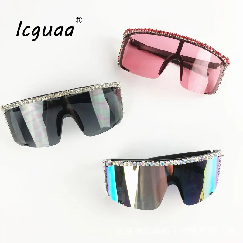 Fashion Women One Piece Rimless sunglasses Diamond Eye glass Oculos De Sol Feminino
Fashion Women One Piece Rimless sunglasses Diamond Eye glass Oculos De Sol Feminino