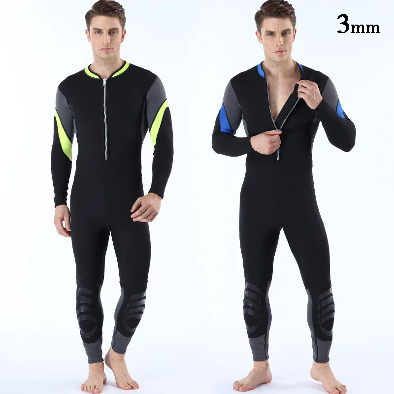 3MM Men's Diving Suit Men's Warm Outdoor One-piece Diving Suit Surfing Suit New Arrival Size S-XXL
3MM Men's Diving Suit Men's Warm Outdoor One-piece Diving Suit Surfing Suit New Arrival Size S-XXL