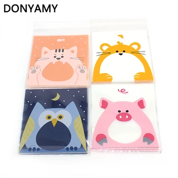 10cm*10cm 400Pcs Cookie 4 Animals Big Mouth Self Adhesive Plastic Packing Bags Biscuit Cupcake Baked Food Package Pouches
10cm*10cm 400Pcs Cookie 4 Animals Big Mouth Self Adhesive Plastic Packing Bags Biscuit Cupcake Baked Food Package Pouches