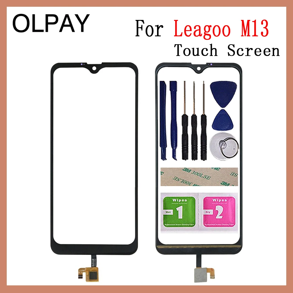 OLPAY 6.1'' Phone Front Glass For Leagoo M13 Touch Screen Glass Digitizer Panel Lens Sensor Tools Free Adhesive+Wipes
OLPAY 6.1'' Phone Front Glass For Leagoo M13 Touch Screen Glass Digitizer Panel Lens Sensor Tools Free Adhesive+Wipes