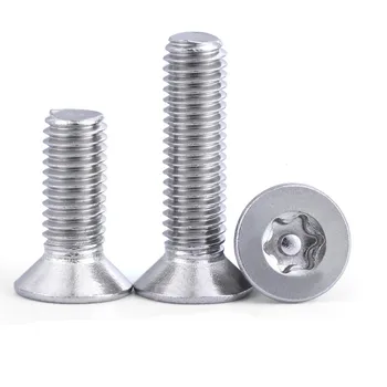 5pcs M6 stainless steel Security Torx with column screw Anti-theft machine screws Countersunk flat head bolt 30-60mm length
5pcs M6 stainless steel Security Torx with column screw Anti-theft machine screws Countersunk flat head bolt 30-60mm length