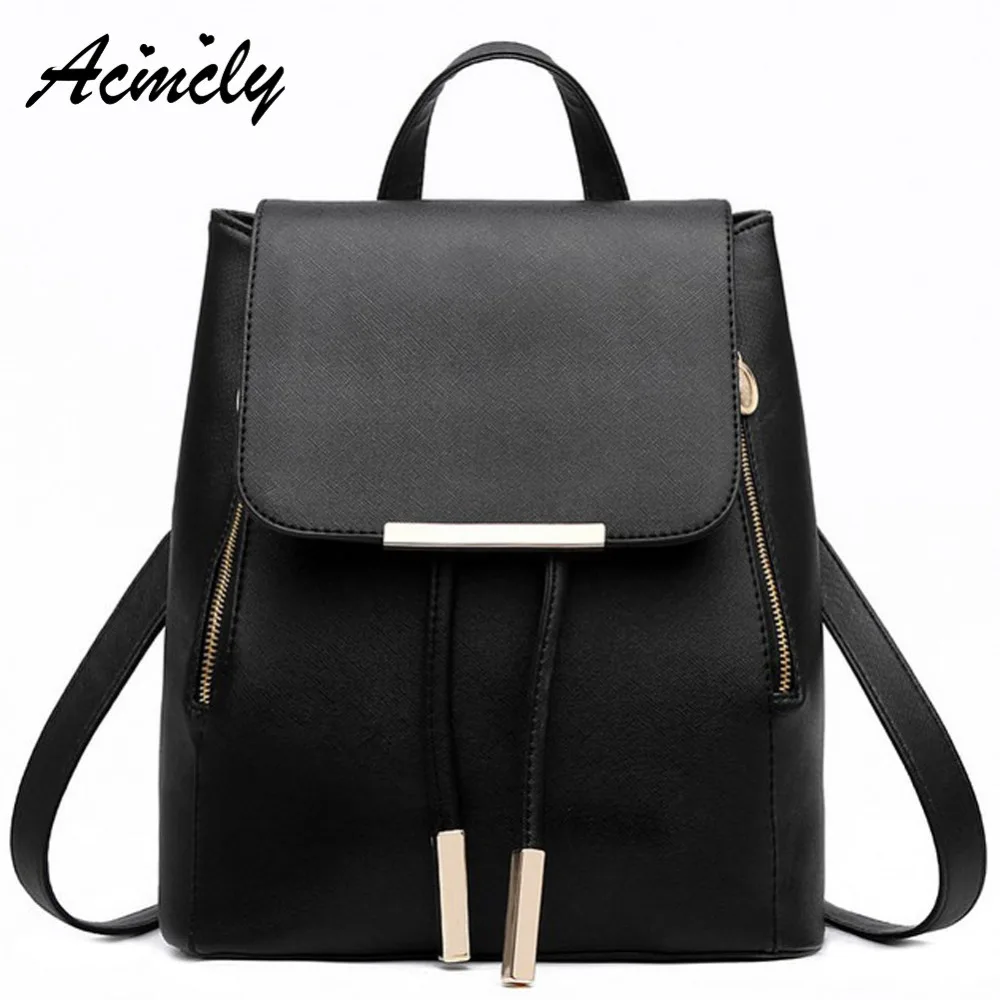 Backpack Women Pu Leather Female Backpacks Teenager School Mochila Feminina Rucksack Mochilas Mujer CC1310/o
Backpack Women Pu Leather Female Backpacks Teenager School Mochila Feminina Rucksack Mochilas Mujer CC1310/o