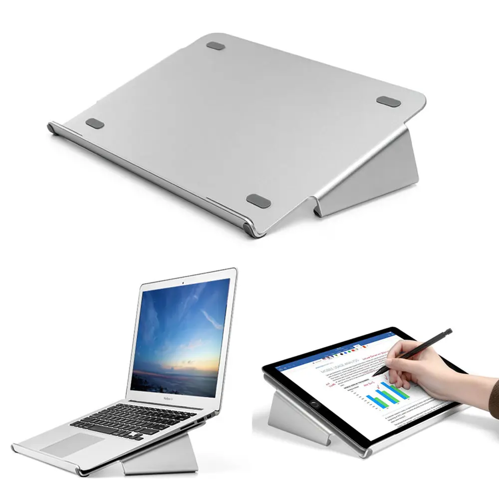 Laptop Stand Aluminium Big Size for 11-17 inch Notebook Tablets Graphic Tablet Painting Holder for iPad Pro Macbook Air/Pro
Laptop Stand Aluminium Big Size for 11-17 inch Notebook Tablets Graphic Tablet Painting Holder for iPad Pro Macbook Air/Pro