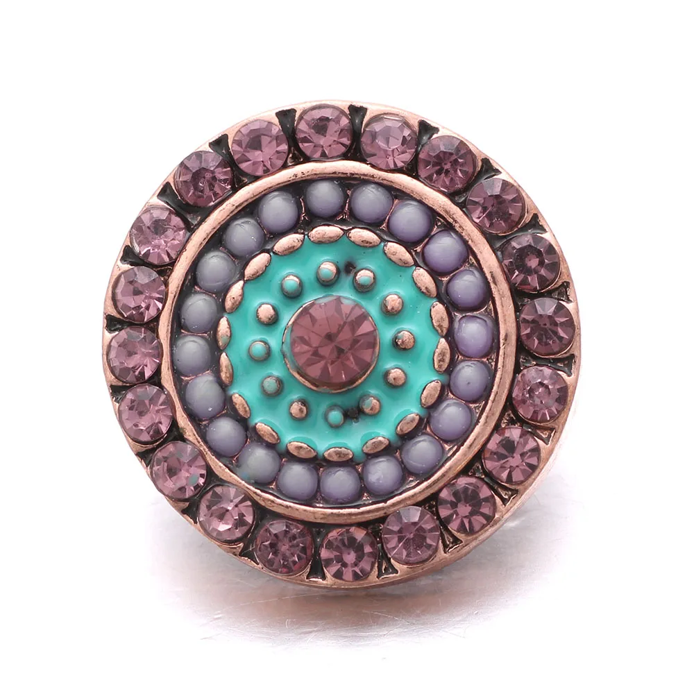 10Pcs/lot Xinnver Snap Button Bracelet Bangles Fit DIY 18mm Snap Buttons Charm Bracelets Jewelry ZA295