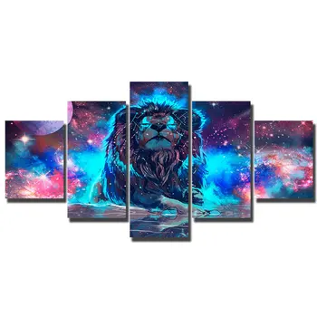 Artryst Leo The Lion Canvas home room wall decorative painting children's room decoration 5 piece HD dream pictures WY137
Artryst Leo The Lion Canvas home room wall decorative painting children's room decoration 5 piece HD dream pictures WY137