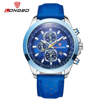 Fashion LONGBO Brand Luxury Sports Decorative Chronograph Casual Leather Watch For Men Leisure Clock Military Relogio Masculino
Fashion LONGBO Brand Luxury Sports Decorative Chronograph Casual Leather Watch For Men Leisure Clock Military Relogio Masculino