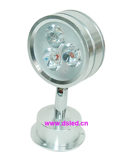 high power good quality indoor 3W LED spotlight Corner light DS-06-54-3W 110V-250VAC 2-year warranty EDISON chip | Освещение