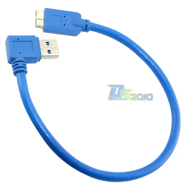 High Quality11" 30cm USB 3.0 Left Angled A Male To Micro B Male 10pin Plug Extension Cable
High Quality11" 30cm USB 3.0 Left Angled A Male To Micro B Male 10pin Plug Extension Cable