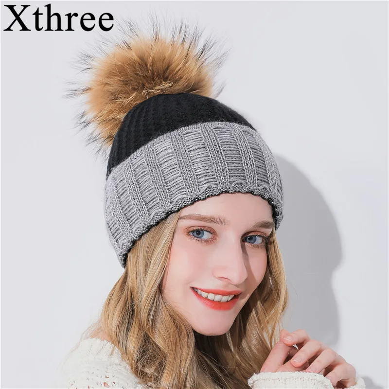 Xthree кашемировая зимняя женская шапка вязаная шапка для девочек Теплые шапочки с помпонами из меха норки
Xthree кашемировая зимняя женская шапка вязаная шапка для девочек Теплые шапочки с помпонами из меха норки