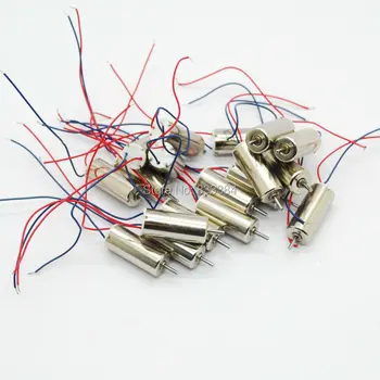 Low price 50pcs 7x16mm DC Coreless Motor shaft Dia 1mm 4.2V 120mA 46500RPM High speed motor RC Helicopters Motor
Low price 50pcs 7x16mm DC Coreless Motor shaft Dia 1mm 4.2V 120mA 46500RPM High speed motor RC Helicopters Motor