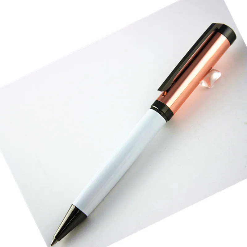 Rose gold and white special fine Classic Pen fine Nib Ballpoint Pen New Accounting and letter writing
Rose gold and white special fine Classic Pen fine Nib Ballpoint Pen New Accounting and letter writing