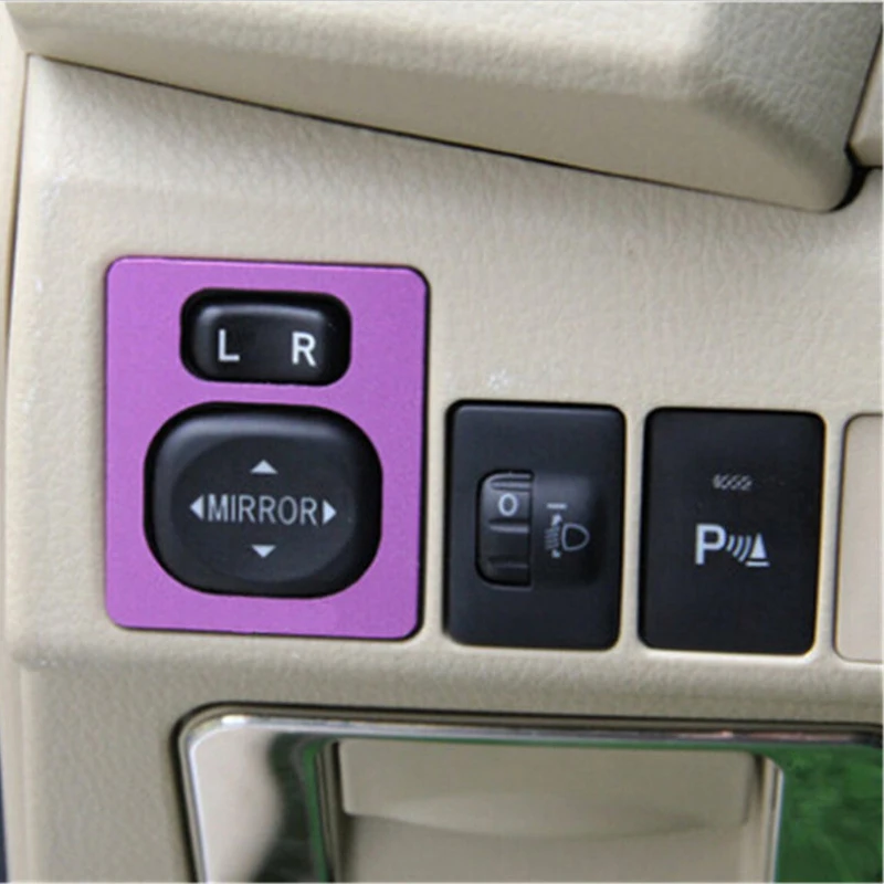 For Toyota Corolla Levin 2014 2015 Car Rear View Button Trim Frame Sticker Car Styling Auto Accessories Aluminum Alloy 1Pc
For Toyota Corolla Levin 2014 2015 Car Rear View Button Trim Frame Sticker Car Styling Auto Accessories Aluminum Alloy 1Pc