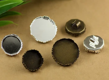 15mm/20mm crown pad silver plated with leather clasp fit for diy 3-5mmm leather cord for bracelet glass bottle accessories
15mm/20mm crown pad silver plated with leather clasp fit for diy 3-5mmm leather cord for bracelet glass bottle accessories