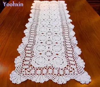 Modern white cotton bed table runners flag cloth crochet lace handmade placemat square Christmas tablecloth mantel wedding decor
Modern white cotton bed table runners flag cloth crochet lace handmade placemat square Christmas tablecloth mantel wedding decor