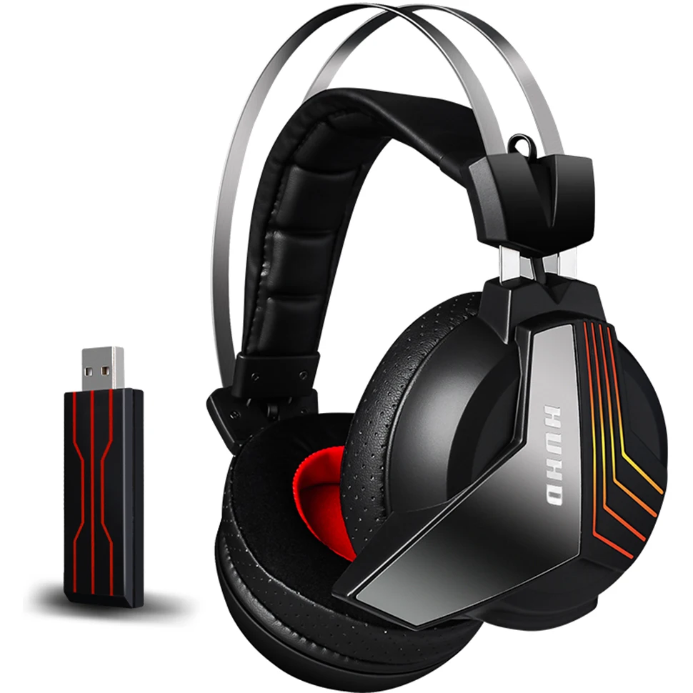 7.1 Surround Stereo Sound Wireless Headphones Gaming Headset HW-S2 Headphones Noise Cancelling Mic for PC PS4 Xbox One Gamers
7.1 Surround Stereo Sound Wireless Headphones Gaming Headset HW-S2 Headphones Noise Cancelling Mic for PC PS4 Xbox One Gamers